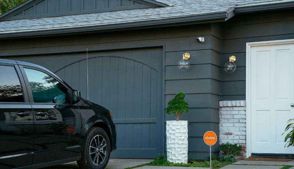Vivint home security camera in York